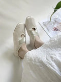 Purpdrank  Shoes Woman Flats Dress Hoof Heels Fabric Rome Rubber PU Shoes Woman Flats Dress Fabric Hoof Heels PU Rubber
