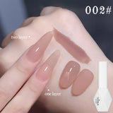 Purpdrank  10ML 6-Color God Girl Nail Polish Gel Nude Pink Glitter Gel Varnish Soak Off UV/LED Gel Polish For Manicure Home Salon DIY