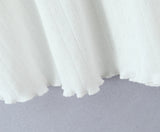 Purpdrank  Sexy White Rib Knitted Cotton Low Waist Sling Dress Women Bow V neck Ruched A-lined Swing Short Dresses Summer Vestidos  Robe