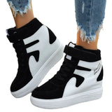 Purpdrank  autumn winter sneakers  High top Platform Sneakers women Casual Wedges shoes Womens Shoes Black Platform Vulcanize Women fashion
