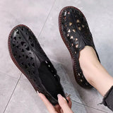 Purpdrank  Women Sandals Summer Shoes BaoToe Shoes Woman Plus Size Women Shoe Flat Heeled Sandals Women Ladies Leisure Female Footwear