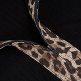 Purpdrank  Y2k Sexy Leopard Print Patchwork Long Sleeve Streetwear Zipper Slim Knitted Cardigan