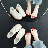 Purpdrank  Casual Woman Shoe Clogs Platform All-Match Female Footwear Round Toe Mixed Colors Increas Height Wedge Basket 2025 Small Creeper