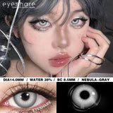 Purpdrank  2pcs Cosplay Colored Contact Lenses For Halloween Anime Blue Contact Red Beauty Makeup Lenses Yearly Eyes Contacts