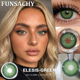 Purpdrank  1 Pair Contact Lenses Big Brown Lenses for Eyes Beauty Pupils Comestic Eye Color Len Korean Pupils Makeup Accessoriess