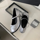Purpdrank  Women's Shoes Silver Sandals Ladies Branded Pumps Mary Jane 2025 Casual Heels Round Toe Basketball Platform African Fashion Leat