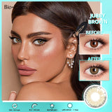 Purpdrank  NEW Colored Contact Lenses Green Lenses Beauty Makeup Lens Natural Color Pupils Korean Lenses Cosmetics Eye Contacts