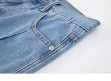 Purpdrank  Autumn Vintage Denim Women's Wide Leg Pants 2025 New High Waist Casual Loose Jeans Straight Full Length Trousers Female