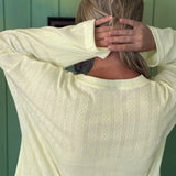 Purpdrank  Elegant Comfortable Long Sleeve Shirt Wide Leg Pants Set Homewear Loungewear Nightwear 2025 Women Loose Two Piece Pajamas Set