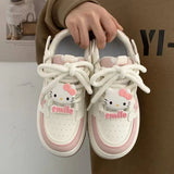 Purpdrank  Korean Shoes Kawaii Pink Platform Sneakers Women Vintage Vulcanize Spring autumn Casual Tennis Female Flats Footwear New