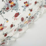 Purpdrank  Prairie Chic Summer Women Floral Camisole Y2K Aesthetic Lace-up Sleeveless Crop Top Cute Streetwear Vintage Tank Top