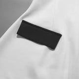 Purpdrank  Summer New Solid Color Sleeveless Collar Splicing Short Slim Casual Dress