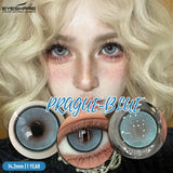 Purpdrank  1 Pair Colorful Contact Lenses for Eyes Fashion Gray Eye Contacts Blue Eye Lenses Green Lenses Yearly Brown Eye Lenses