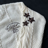 Purpdrank  Christmas Tree Women Cardigan Autumn Winter Knitted Cardigans with Star Embroidery Holiday Sweater Folklore Tops Christmas Gift