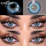 Purpdrank  Colored Contact Lenses for Eyes Natural Eye Lenses Gray Contacts Green Lenses Blue Lenses Fashion Brown Lenses 1 Pair
