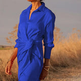 Purpdrank  Folds Graduation Gala Evening Dress Celebrity Guest Dress Autumn Elegant Women Loose Party Dress Sexy Chic Fashion Long Sleeve