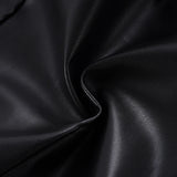 Purpdrank  Sexy Rivet Pu Leather Shorts Locomotive Style Slim Low-Waisted Shorts Women Summer Fashion Punk Style Streettwear Ladies