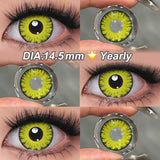 Purpdrank  Colorful Cosplay Contact Lenses Eye Lenses Multicolored Red Lenses For Eyes Halloween Contact Lens Beauty Pupils