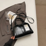 Purpdrank  Y2K Top-handle Bags For Women Pure Color Casual Street Small Shoulder Crossbody Bags 2025 Latest Luxury Designer Handbags