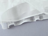 Purpdrank  Sexy White Jacquard Weave Floral Bow V neck Spliced Lace Sling Dress Women Slim Waist Chiffon Mini Dresses Party Robe