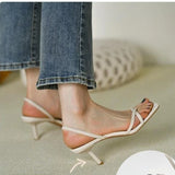 Purpdrank  High-heeled Sandals for Women in Spring Summer 2025 Fashionable and Casual High Heels Sexy Flip Flops High-heeled Women's Shoes