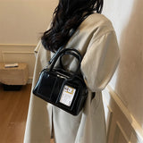 Purpdrank  Y2K Top-handle Bags For Women Pure Color Casual Street Small Shoulder Crossbody Bags 2025 Latest Luxury Designer Handbags