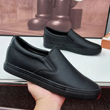 Purpdrank  Summer Leisure Men's Feet Set Men's Shoes Fashion Versatile Shallow Mouth White Shoes New Skateboarding Shoes
