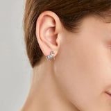 Cat Dinosaur Dragon Horse Stud Earrings for Women Fine Animal Monkey Cow Wolf Sloth Fox LLama Earrings Gifts Jewelry for Girls