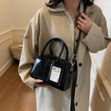 Purpdrank  Y2K Top-handle Bags For Women Pure Color Casual Street Small Shoulder Crossbody Bags 2025 Latest Luxury Designer Handbags