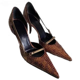 Purpdrank  Pointed Toe Women Heeled Sandals Elegant High Heels Shoes Summer Stilettos Pumps 2025 Fashion Shallow Retro Zapatos De Mujer
