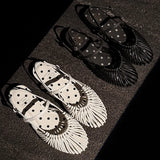 Purpdrank   New Fashion Style Low Heels Bottom Sandals Breathable Woven Toe Cover Holiday Vacation Retro Roman Shoes Women Ankle Strap