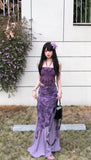 Purpdrank  Women‘s Off-Shoulder Lace Cami Summer Sleeveless Lace Trim Vest Top