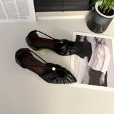 Purpdrank  Designer New 2025 Women Heeled Sandals Sexy Ponited Toe Chunky Shoes Summer Dress Party Luxury Woman Brand Pumps Sandalias Mujer