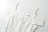 Purpdrank  Black Sexy V neck Off Shoulder Mini Dress Women Short Sleeve Low Waist Ruched Hem Ball Gown Swing Mini Robe Party White