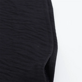 Purpdrank  autumn new women's fashionable temperament slim fit casual solid color V-neck sleeveless waist pleated dress
