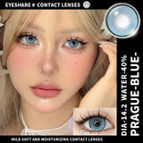 Purpdrank  1pair Color Contact Lenses for Eyes Purple Lenses Cosplay Pink Contact Lenses Yearly Red Eye Lenses Y2k Eye Lenses