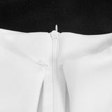 Purpdrank  new summer fashion solid color deep V sexy short slim fit women's dress