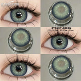 Purpdrank  Black Big Diameter Lenses 14.5mm Colored Contact Lenses for Eyes Big Eye Lenses Natural Look Black  Lentes De Contacto