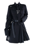 Purpdrank - Spring Harajuku Streetwear Two-Piece Skirt Spring Oversize 4XL Punk Chain Ribbon Skirts Women 2 Piece Suit For Female