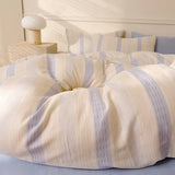 Purpdrank  Plaid Style Comforter Cover Single/Double Duvets Cover 100% Cotton Blanket Cover Girls Boys Room Quilt Cover 이불커버(No Pillowcase)