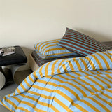 Purpdrank  100% Cotton Duvet Cover and Pillowcase Single/Queen Size Quilt Cover Set Skin-friendly Comforter Covers for Home dekbedovertrek