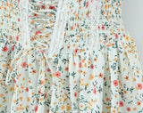 Purpdrank  Princess Floral Print Front Cross Lacing Up Ruched Elastic Low Waist Sling Dress Women Swing A-lined Mini Tank Dresses Robe