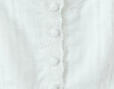Purpdrank  New Holiday White Spliced Lace Strap Camis Women Summer Open Buttons Front Tie Bow Sashes Tank Tops V neck Ruffles Hem Crop Top