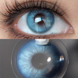 Purpdrank  Elsa Green Contact Lenses for Eyes Natural Yearly Contact Lens Big Beauty Pupil Degrees Prescription Myopia