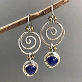 Purpdrank - Exquisite Fashion Silver Color Water Imitation Pearls Drop Earrings for Women Shiny Red Green Round Imitation Pearls Earrings