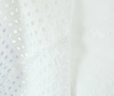 Purpdrank  Holiday White Embroidery Spliced Hollow Out Hole Elastic Waist Maxi Long Skirt Women Ruffles Hem Swing A-lined Skirts Boho