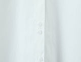 Purpdrank  New Spring White Cotton Long Lantern Sleeve Shirt Women Embroidery Lace Peter Pan Collar Front Open Buttons Loose Tops Blouses