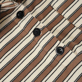 Purpdrank  Y2k Sexy Casual Long Sleeve Striped Korean Slim All Match T-Shirts