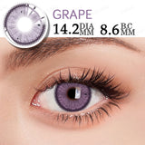 Purpdrank  Purple Lenses Colored Pupils for Eyes Cosplay Anime Contact Lenses Violet Lens y2k Lenses