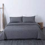 Purpdrank  High Quality 100% Cotton Soft Bedding Sets Skin Friendly Cozy Single Double Bed Liners Comforter Set for Adults and Children